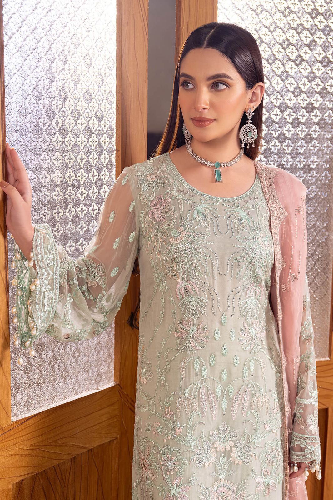 Ramsha Chiffon Embroidered Collection