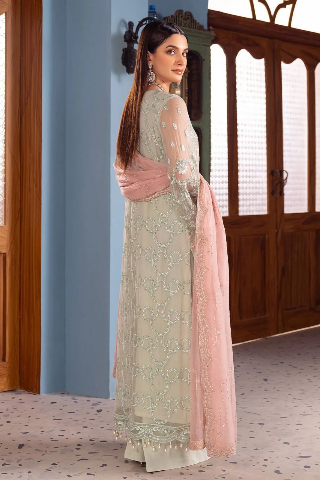 Ramsha Chiffon Embroidered Collection
