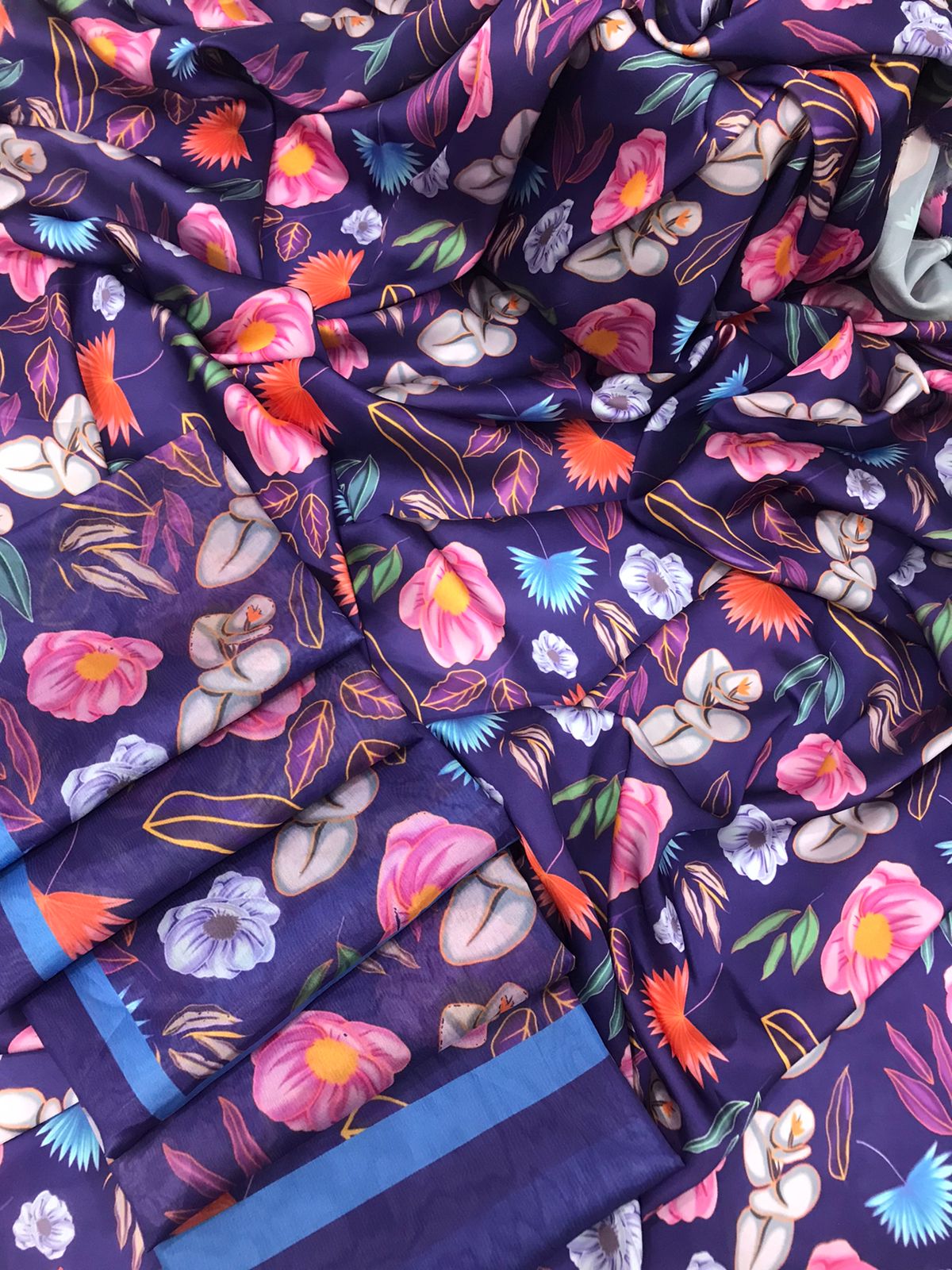 Floral Digital Printed