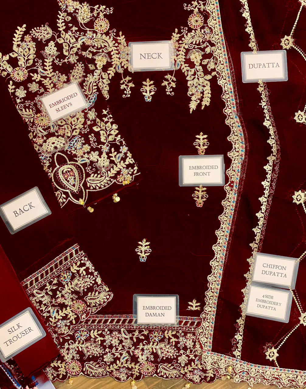 EMAN ADEEL Velvet Collection