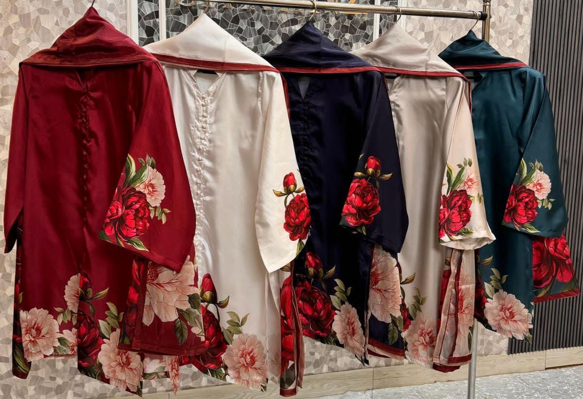 Silk Digital Printed Co-ords Set