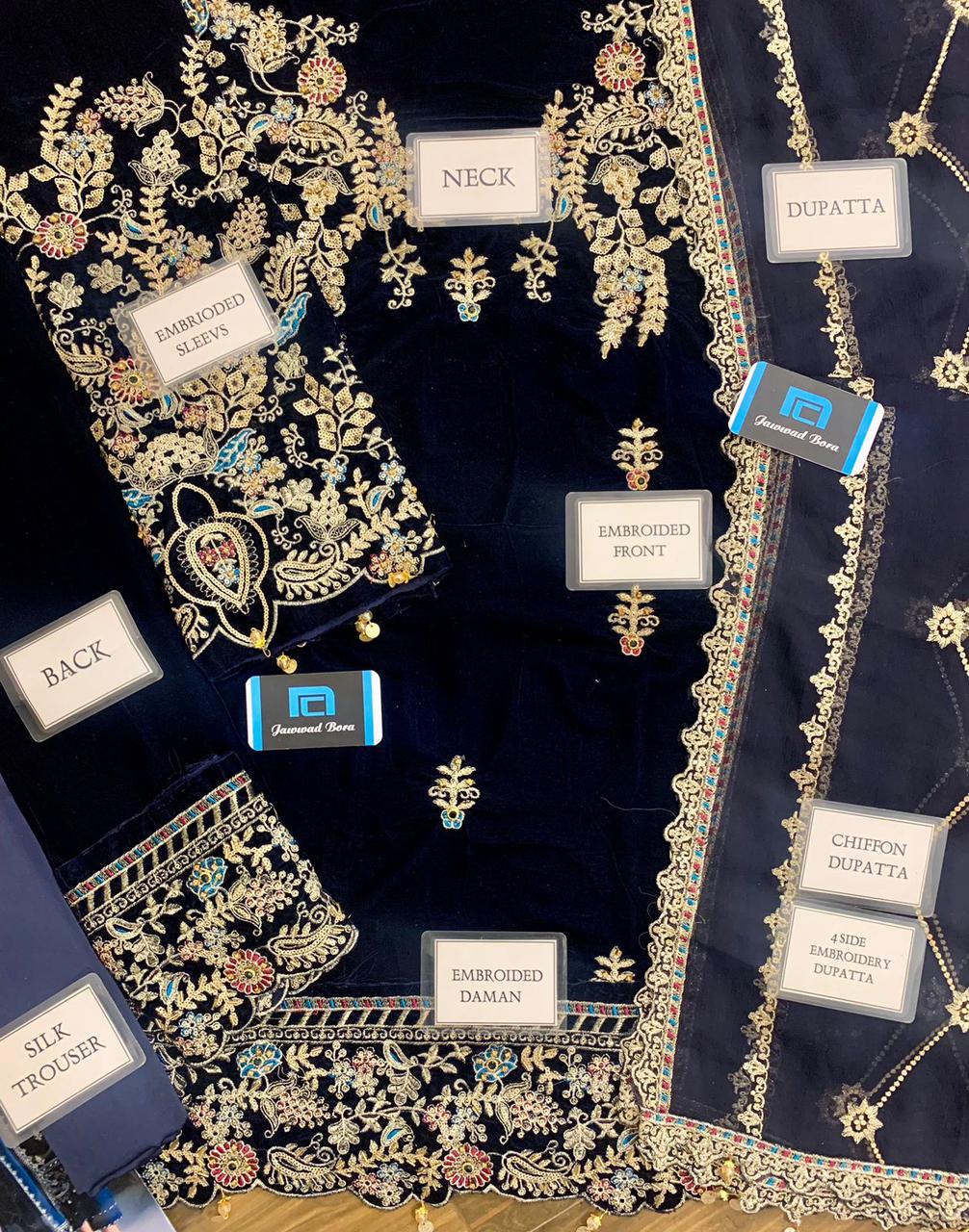 EMAN ADEEL Velvet Collection