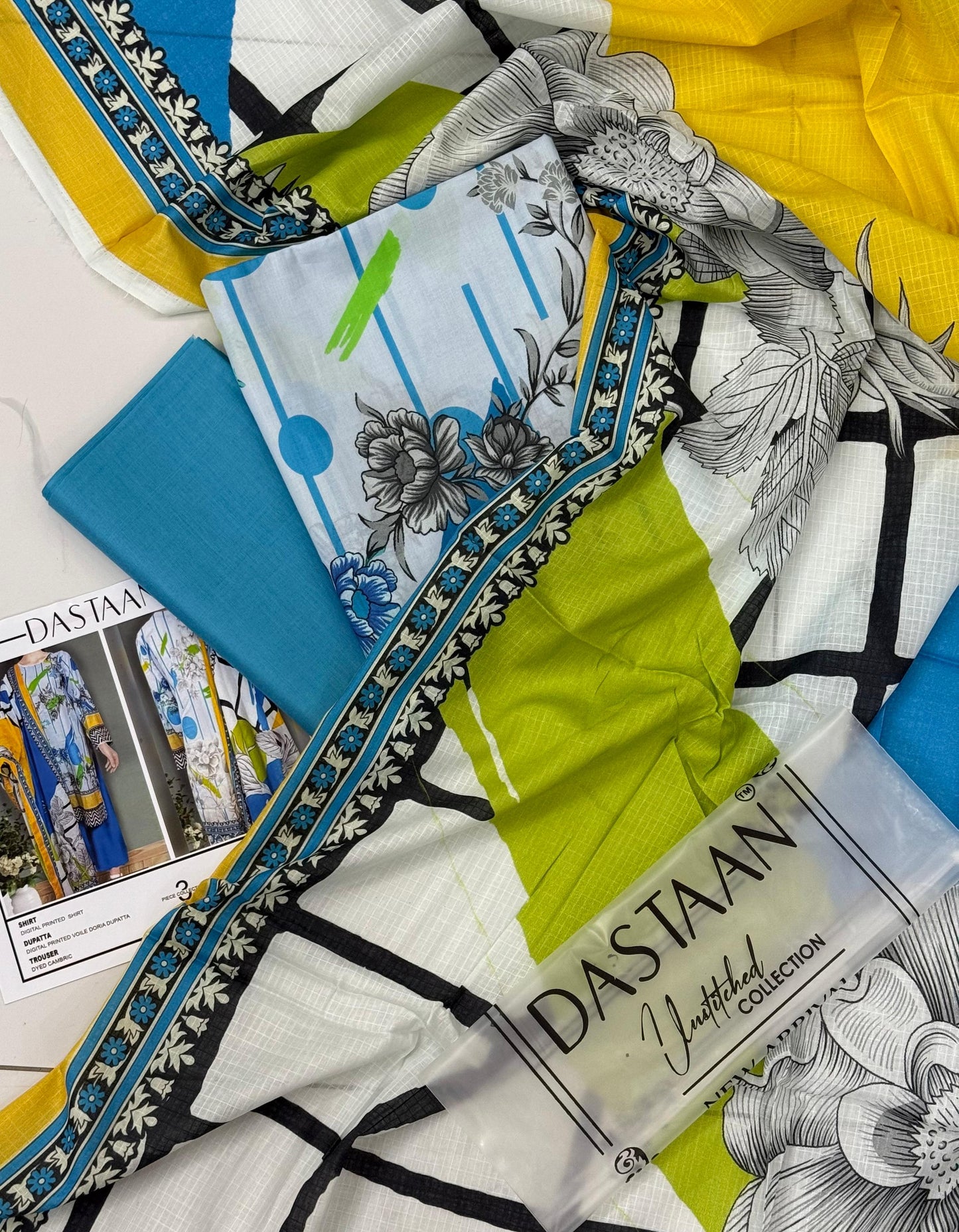 DASTAAN ELEGANCE DOBY LAWN ORIGINAL