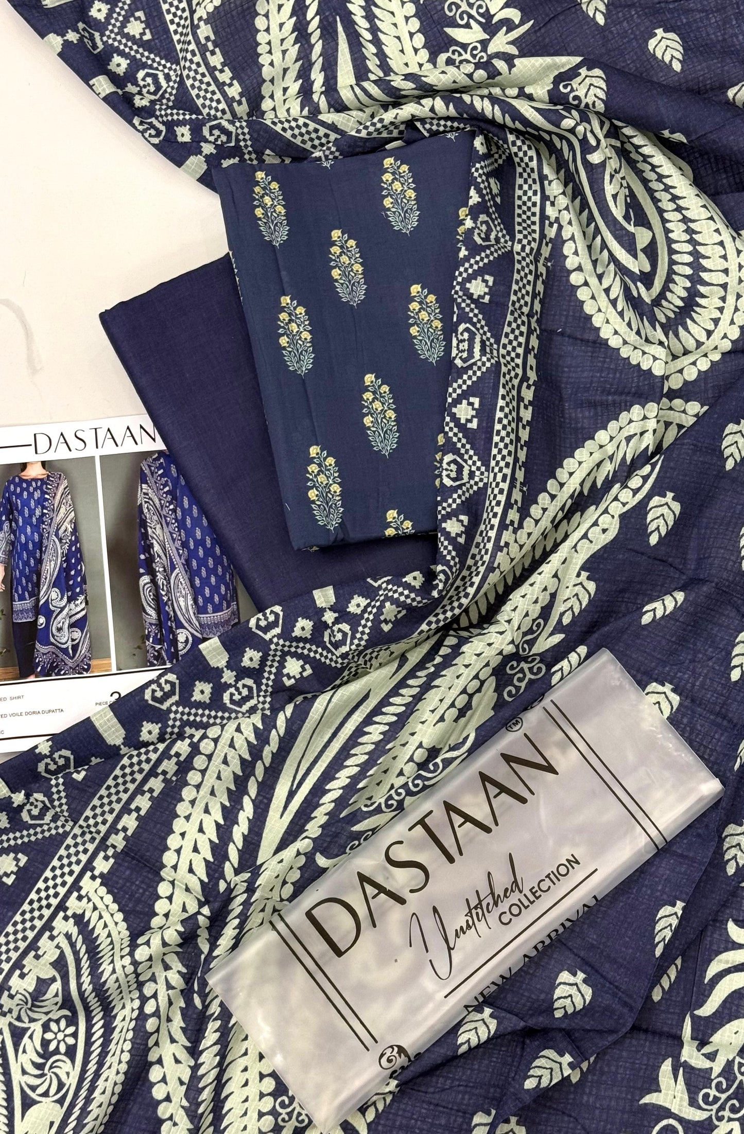 DASTAAN ELEGANCE DOBY LAWN ORIGINAL