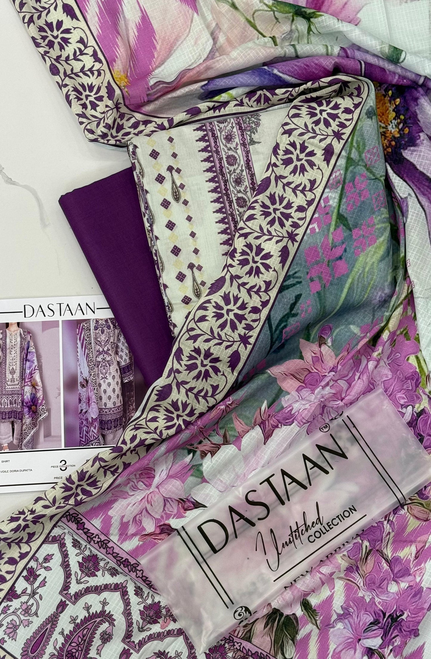 DASTAAN ELEGANCE DOBY LAWN ORIGINAL