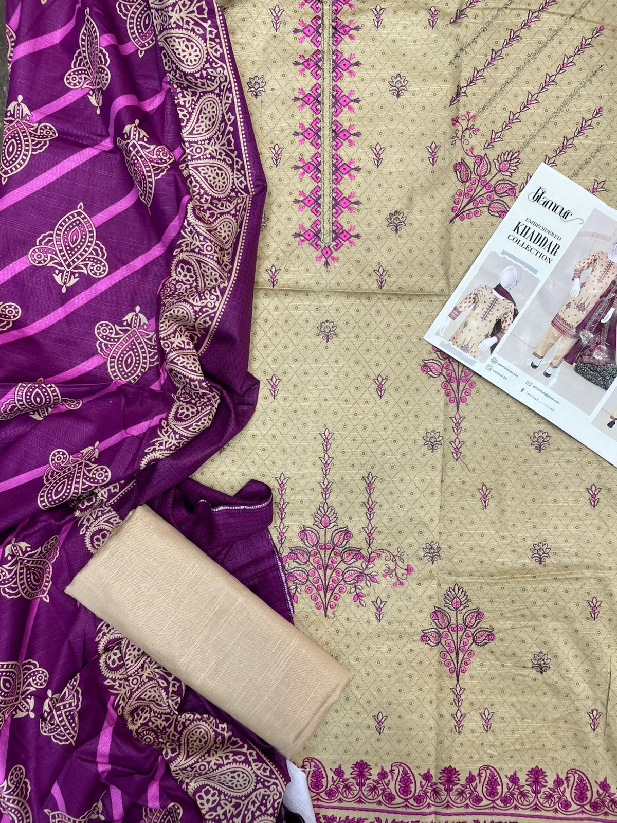 EMBROIDERED KHADDAR SERIES