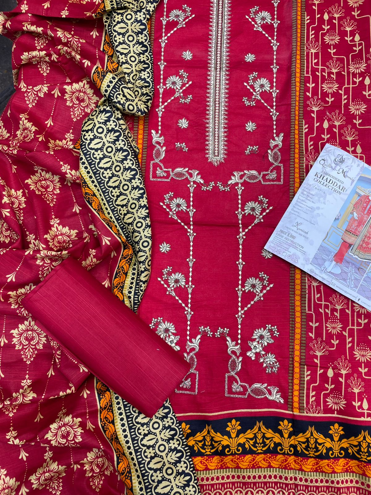 EMBROIDERED KHADDAR SERIES