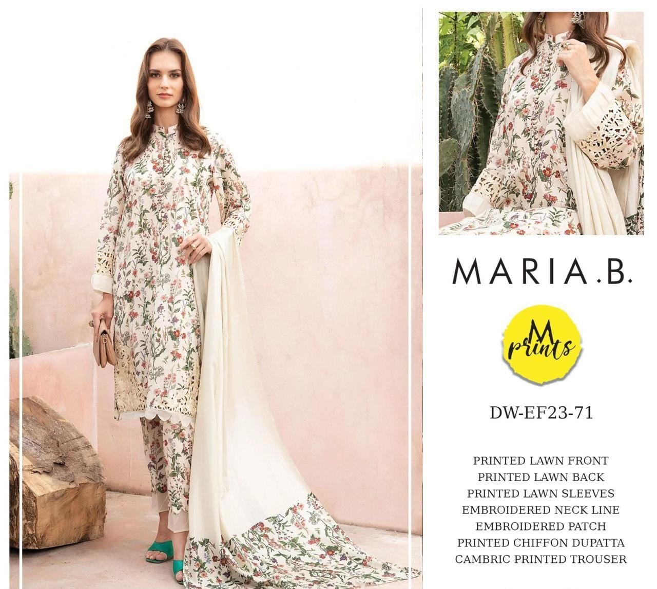 Maria-B MPrint LAWN COLLECTION