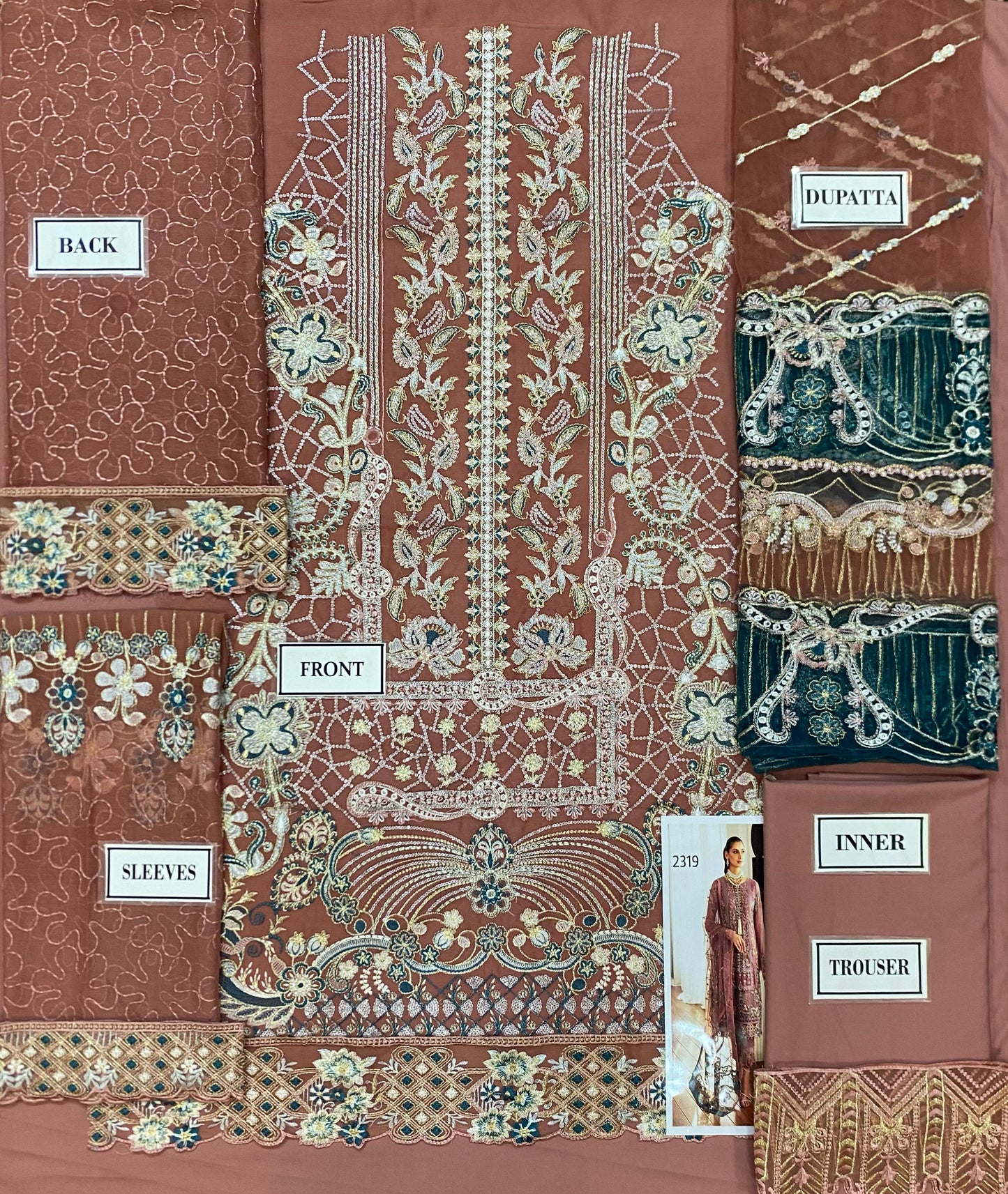 Ramsha Embroidered Collection