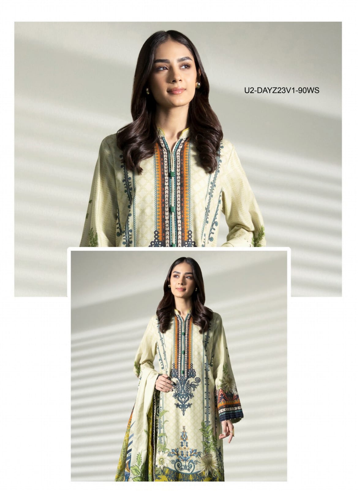 Sapphire 3 Pcs Summer Lawn Collection