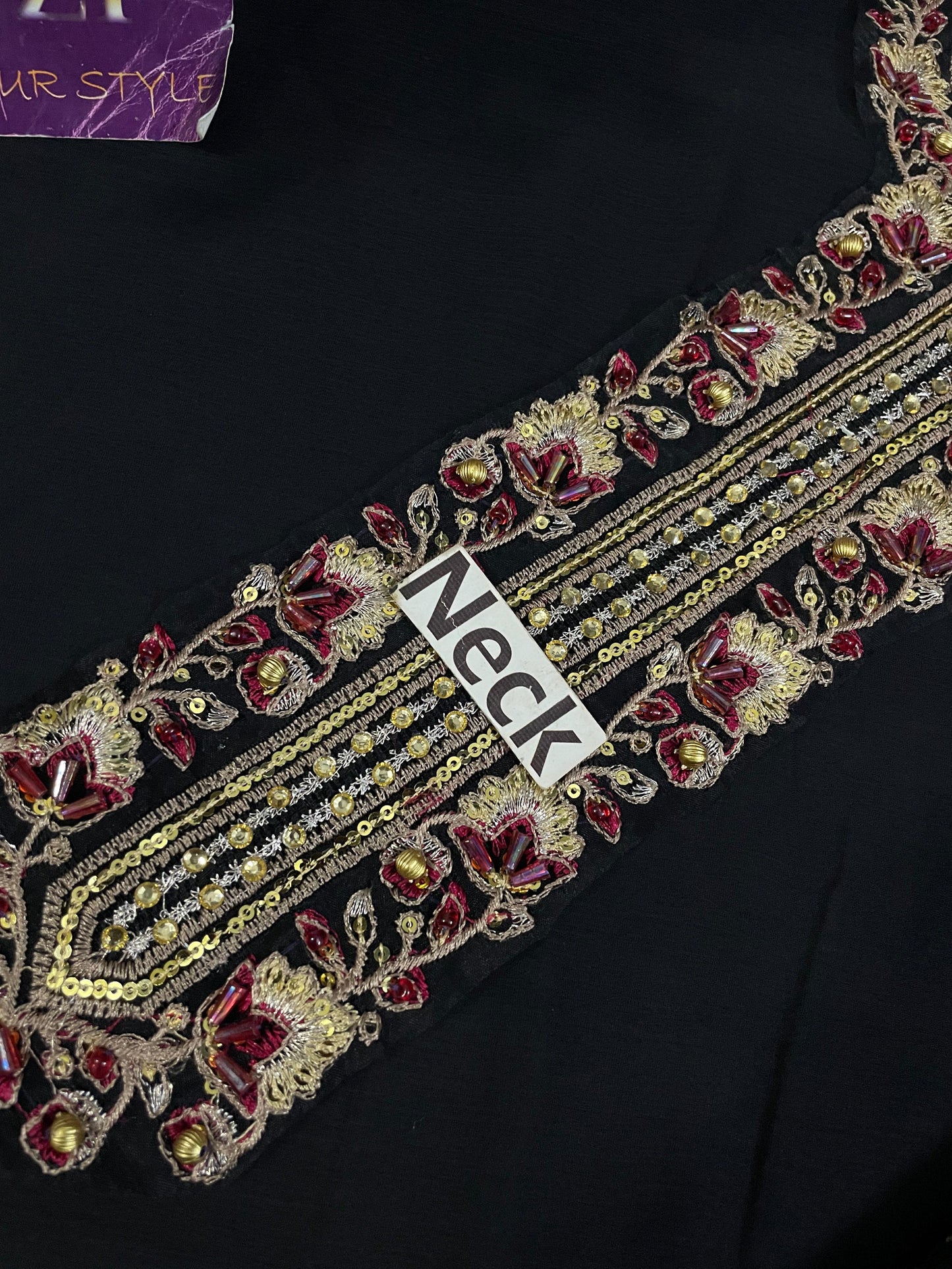 Iznik Chiffon Embroidered Collection