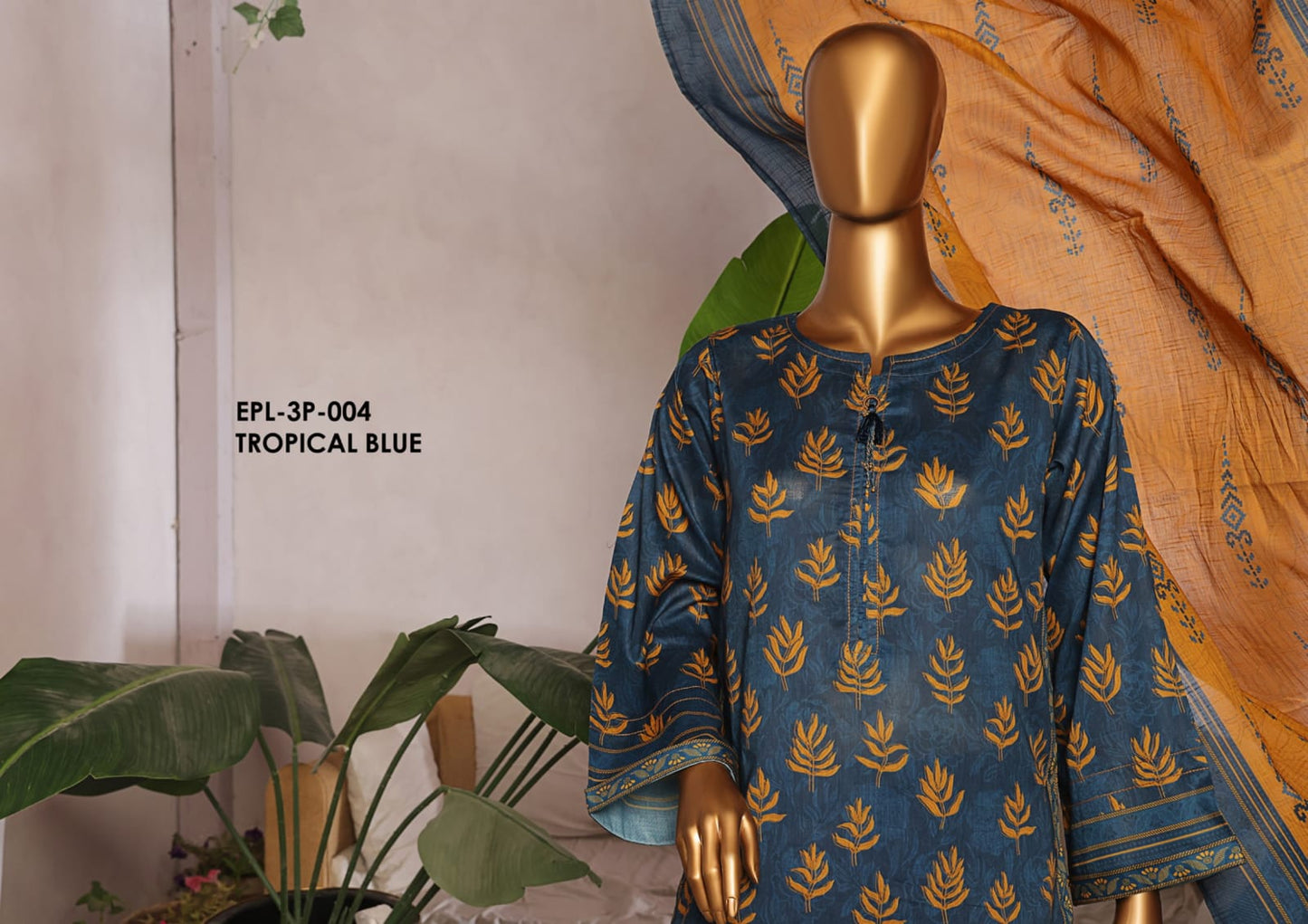 Aaskaar Printed Embroidered Boring