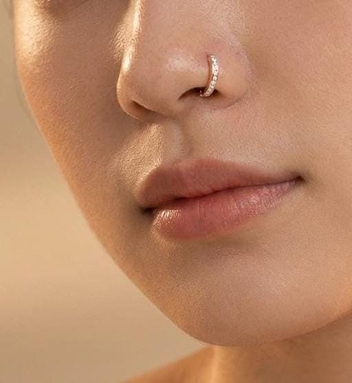 Zircon Nose Ring