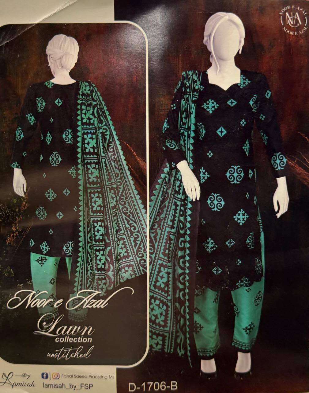 Noor e Azal Lawn 2026 Collection