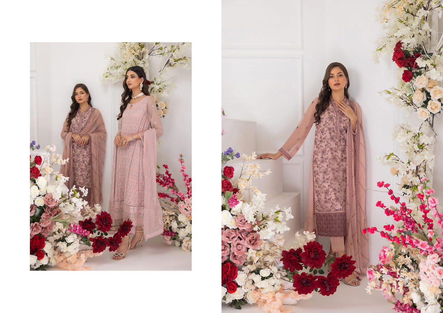Bahar Ready to Wear Festive Stitched Chiffon