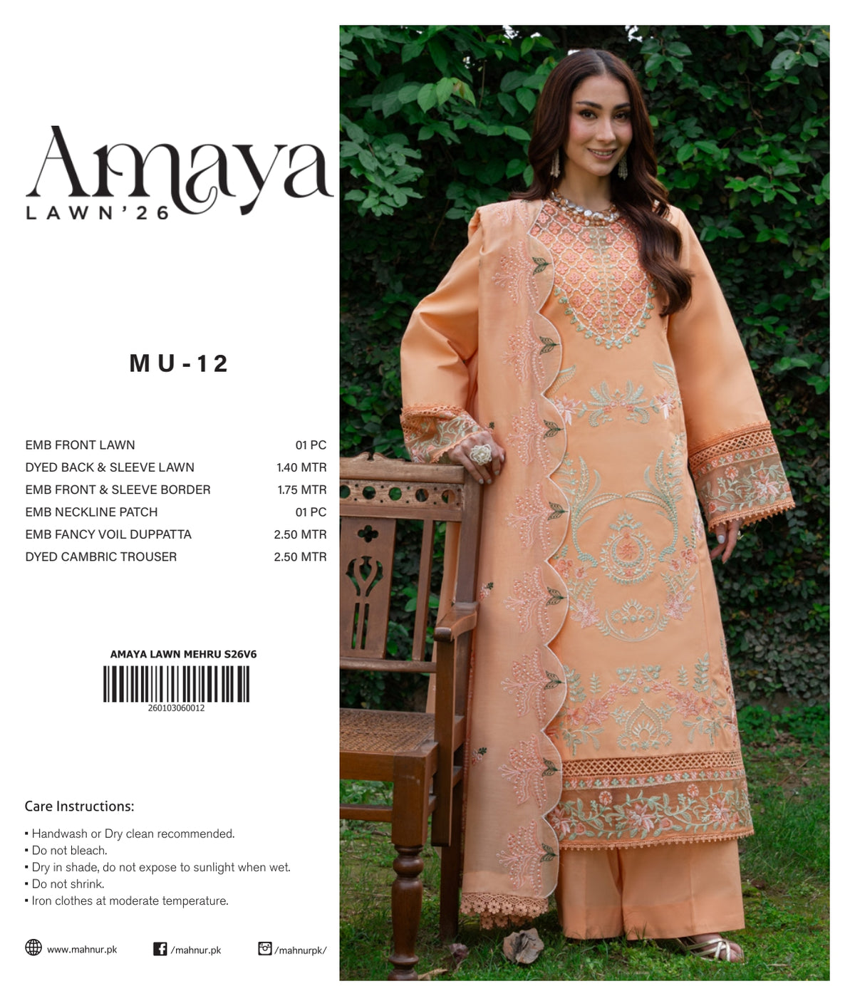 AMAYA LAWN 26 MAHNUR