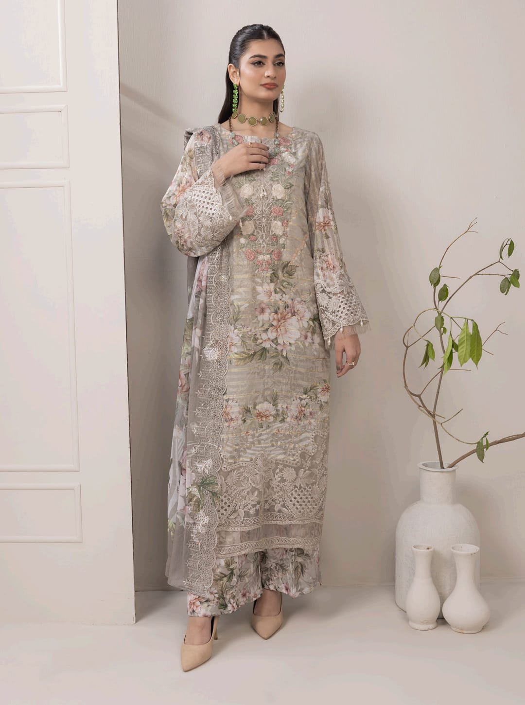 ZALEA CUVIC JACQUARD READY TO WEAR BY ADAN'S LIBAS