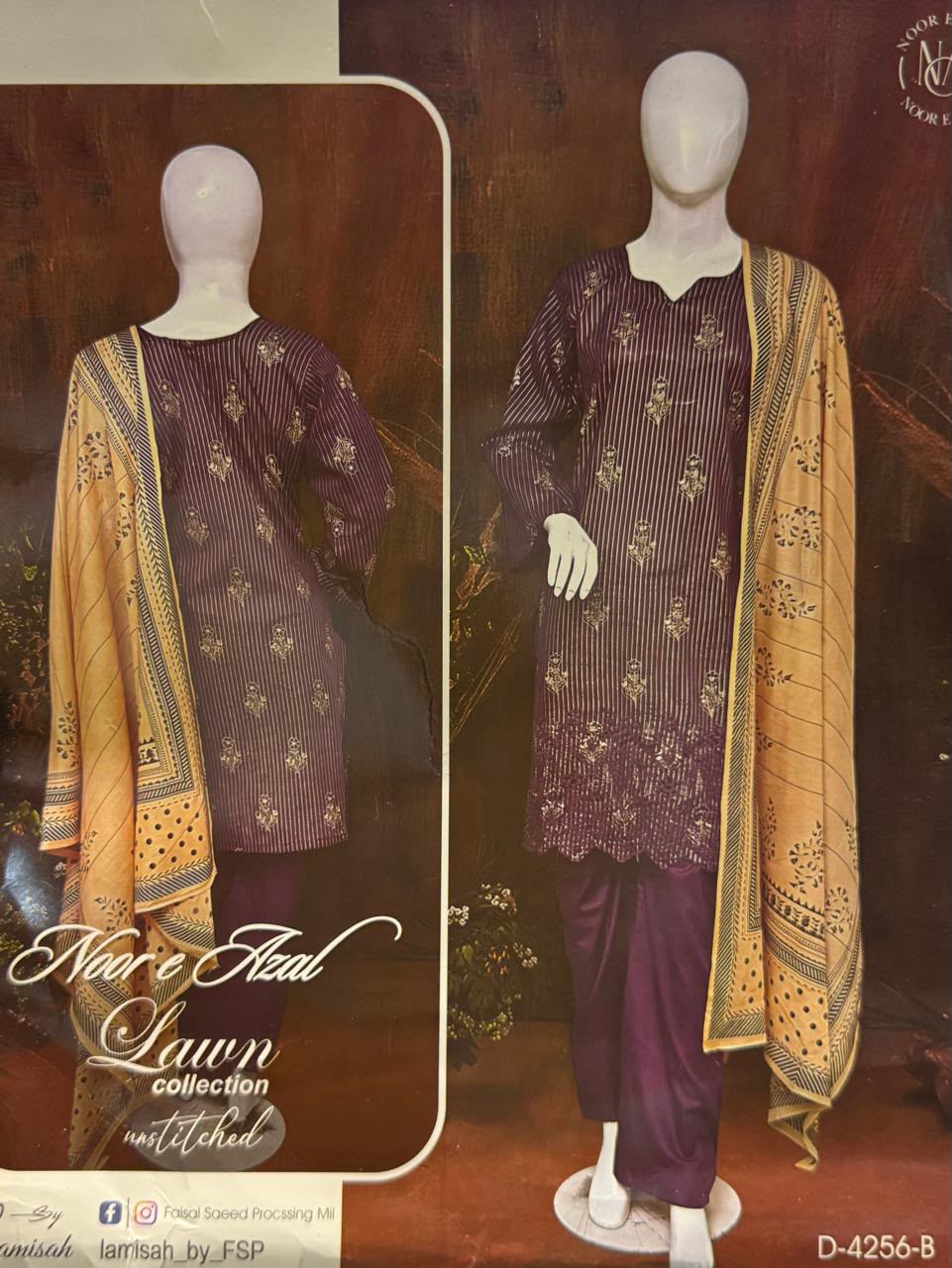 Noor e Azal Lawn 2026 Collection