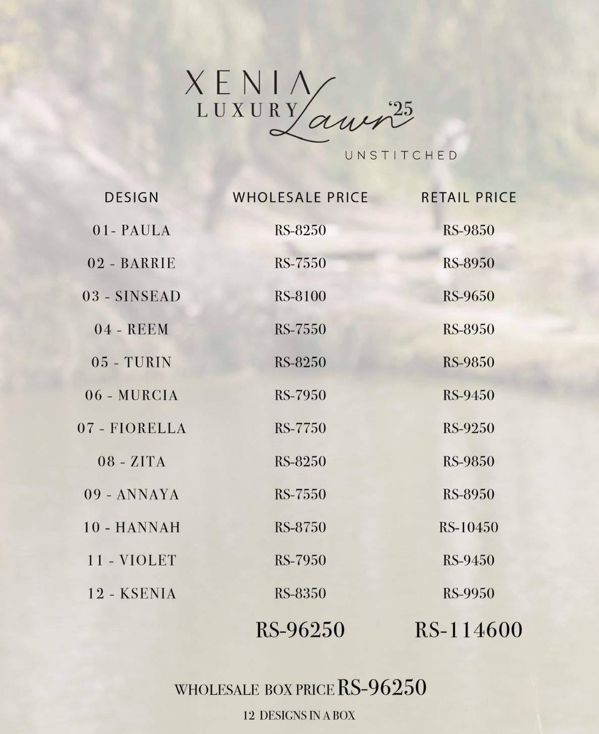 XENIA LUXURY LAWN