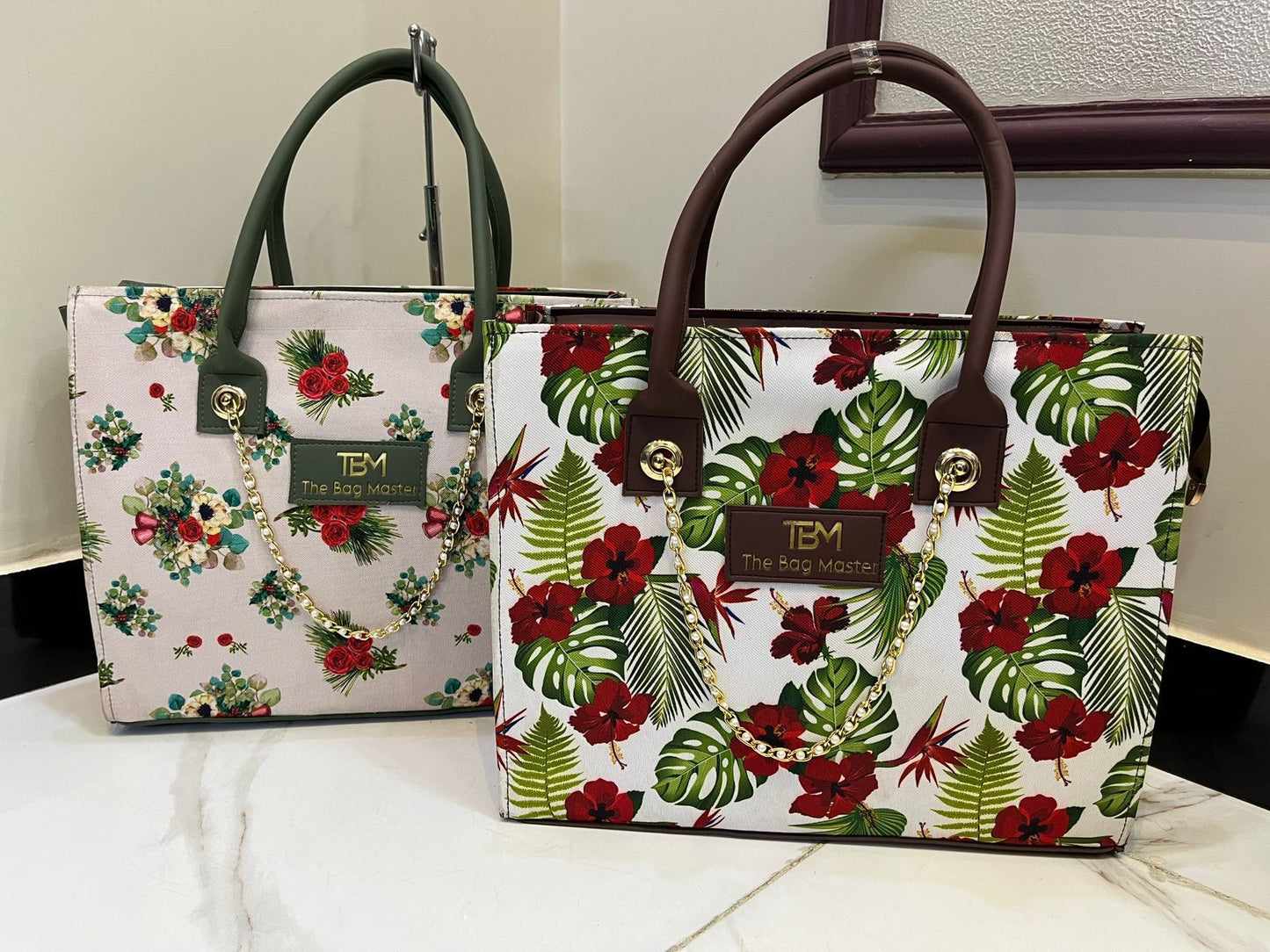Floral Tote Bag