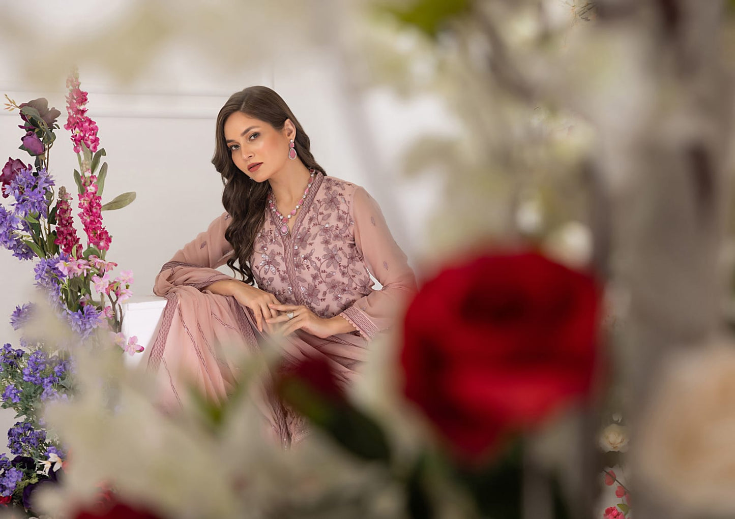 Bahar Ready to Wear Festive Stitched Chiffon