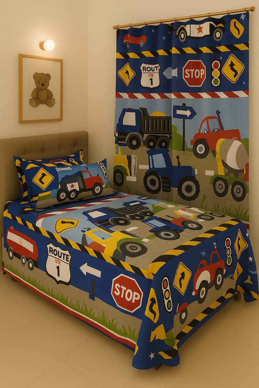 Cotton bedsheets for you and your kids too King size