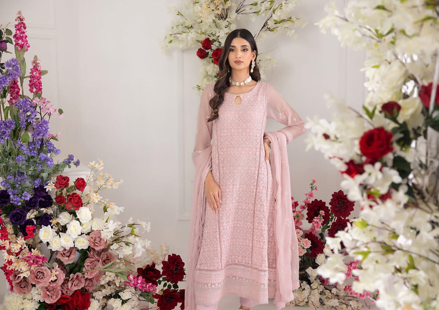 Bahar Ready to Wear Festive Stitched Chiffon
