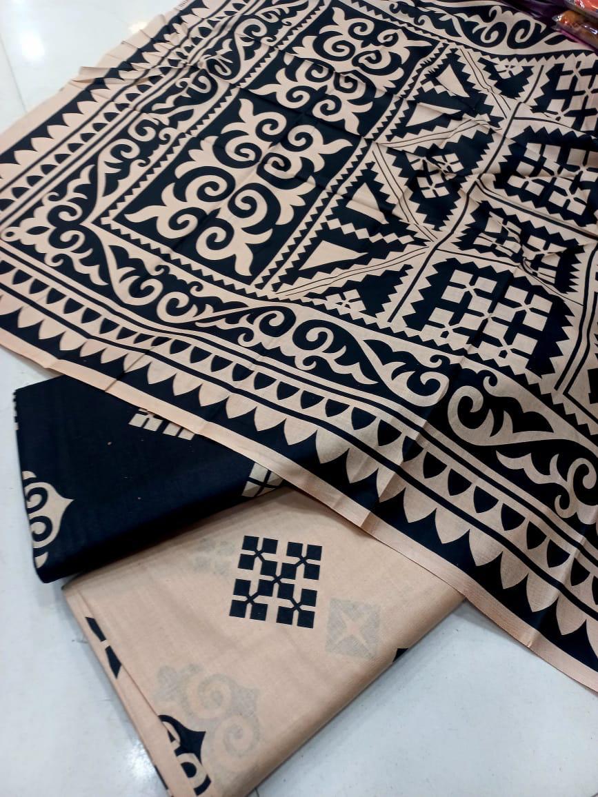 Mix Brand 3 Pcs Printed Cotton Lawn
