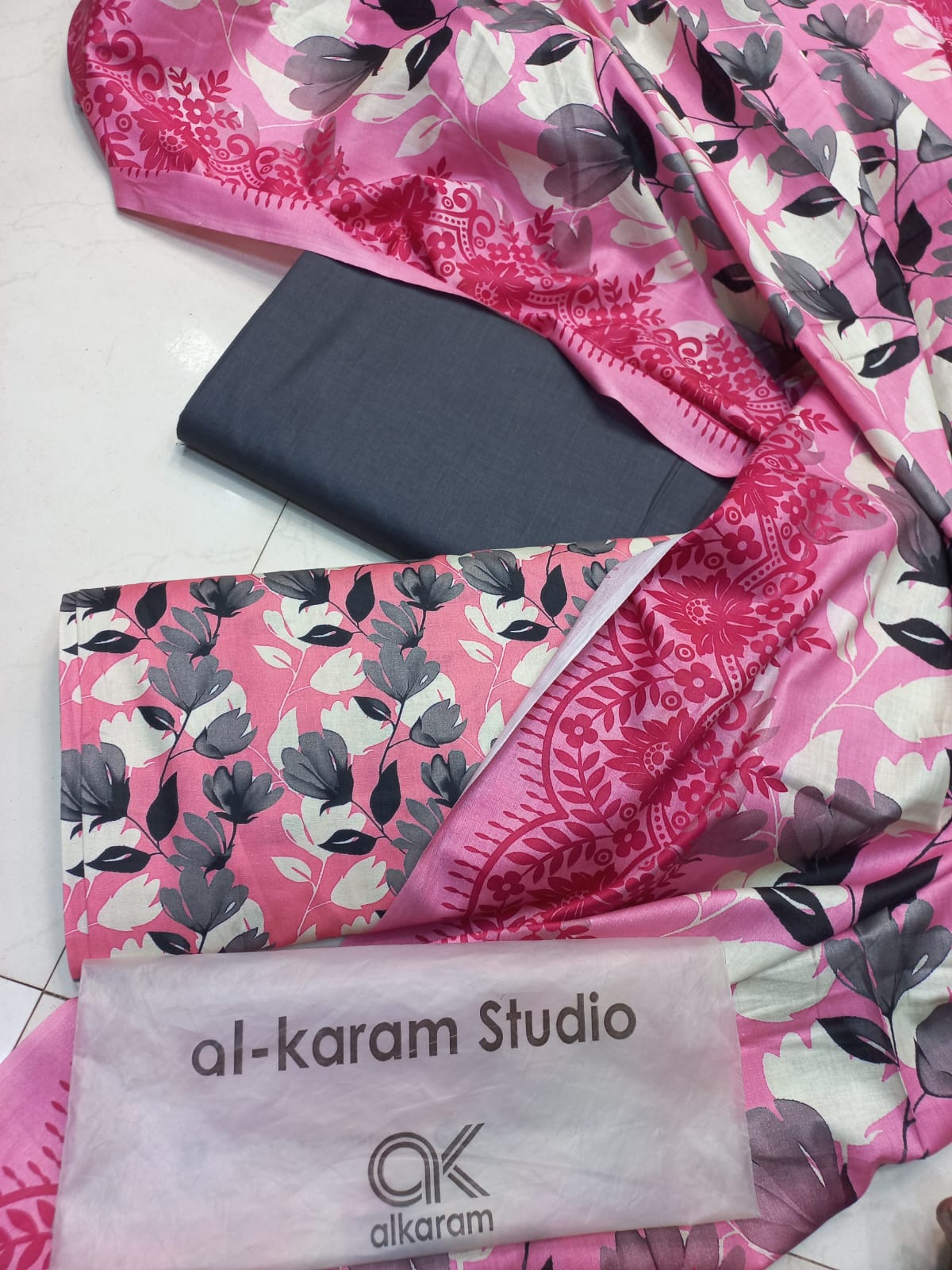 Al-Karam Kasturi Cotton Printed