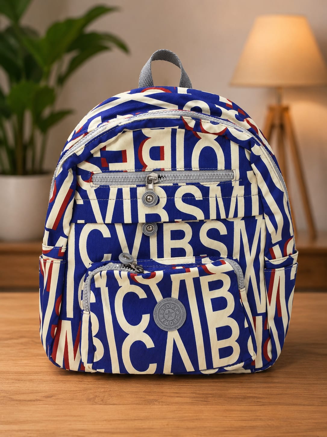 Parachute Printed Backpack For Girls