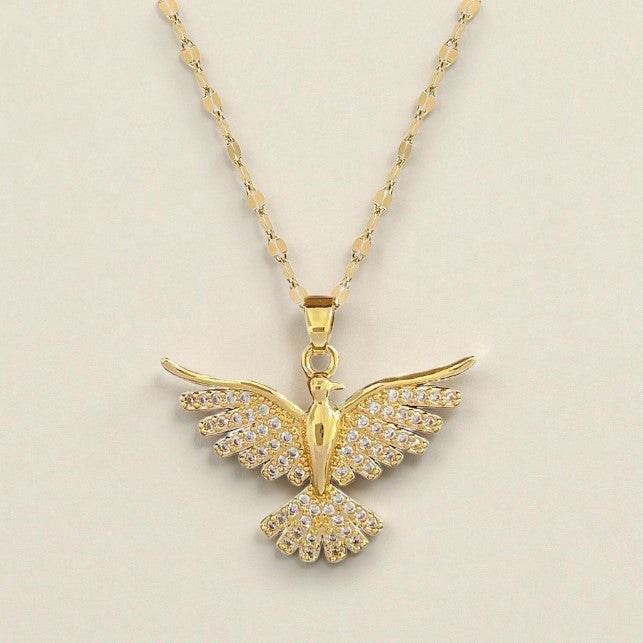 Stainless Steel Zircon Pendant