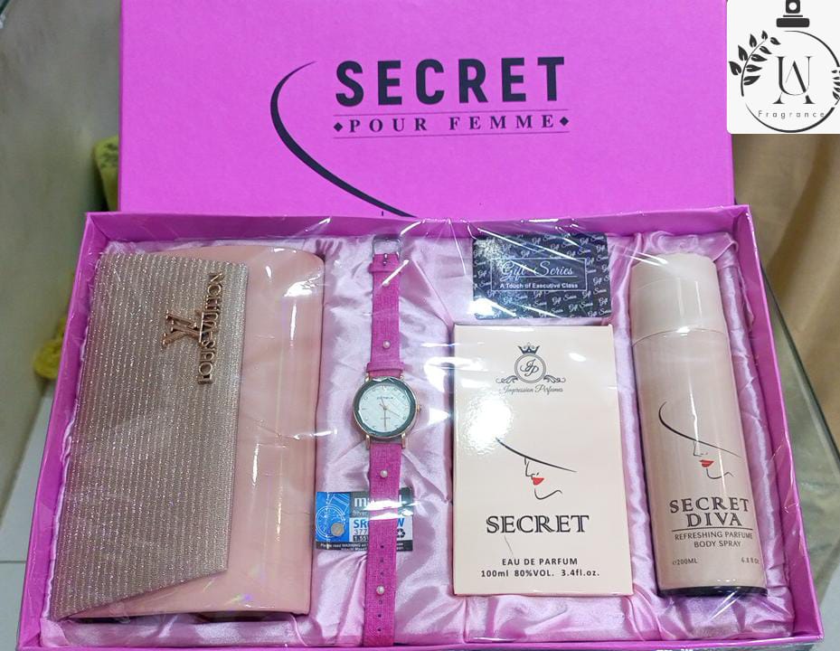Perfume gift set pack of 4pcs