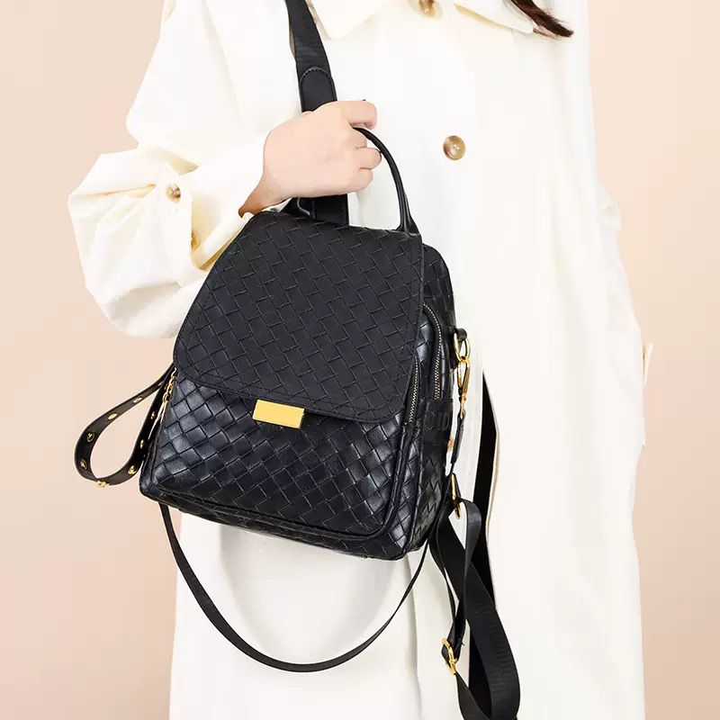 Branded twin one backpack & crossbody bag