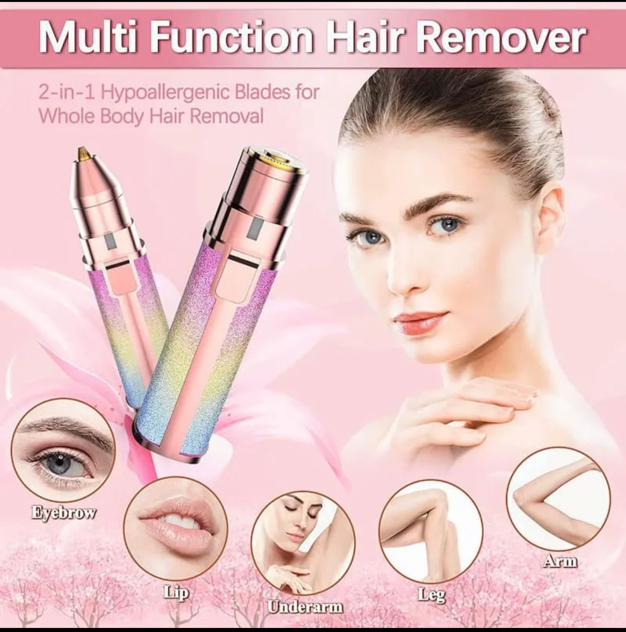 Face & Eyebrow Hair Removal Machine