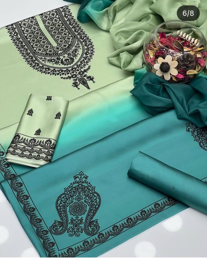 Floral Digital Printed