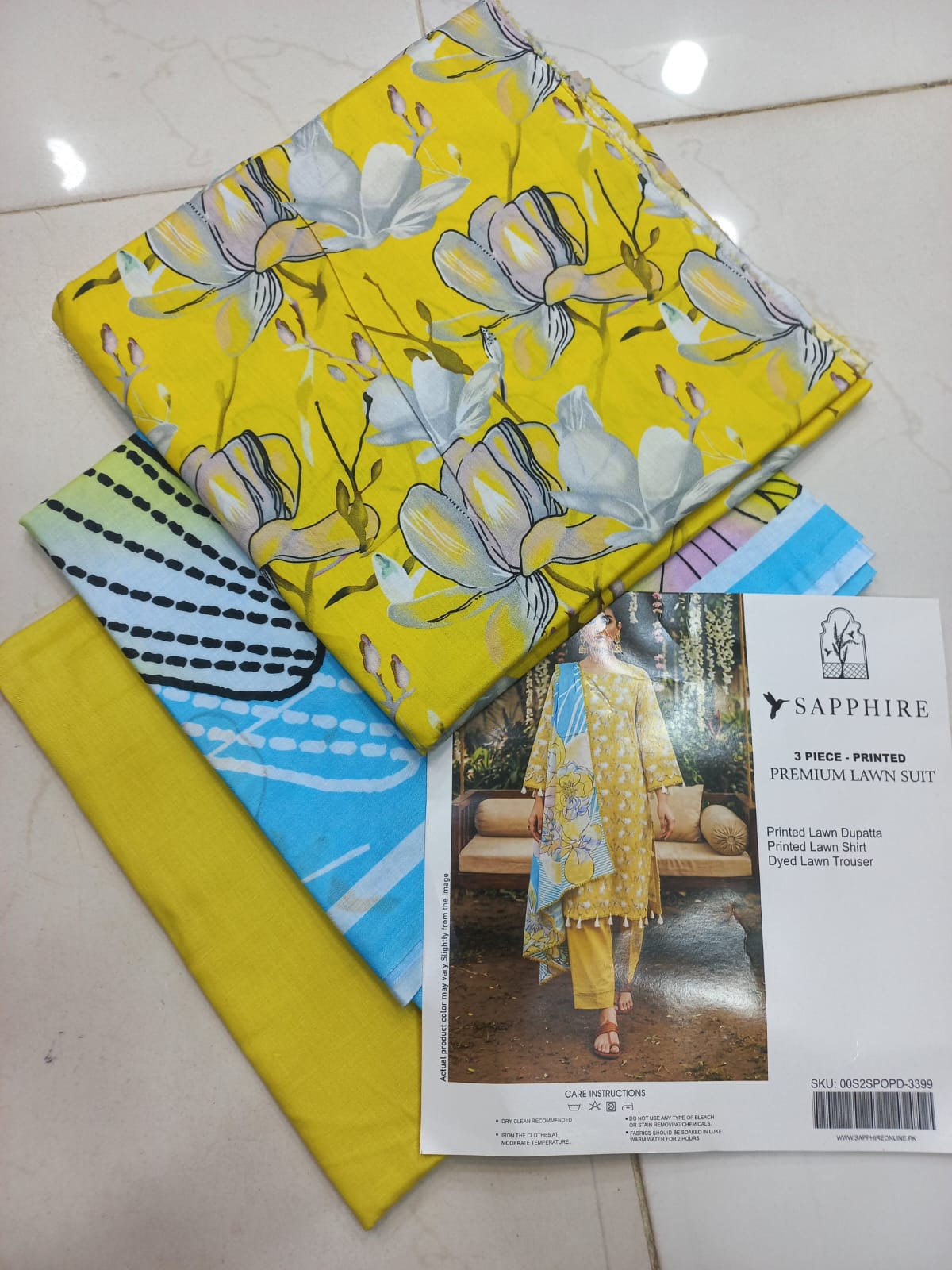 Digital Printed Lawn SAPPHIRE