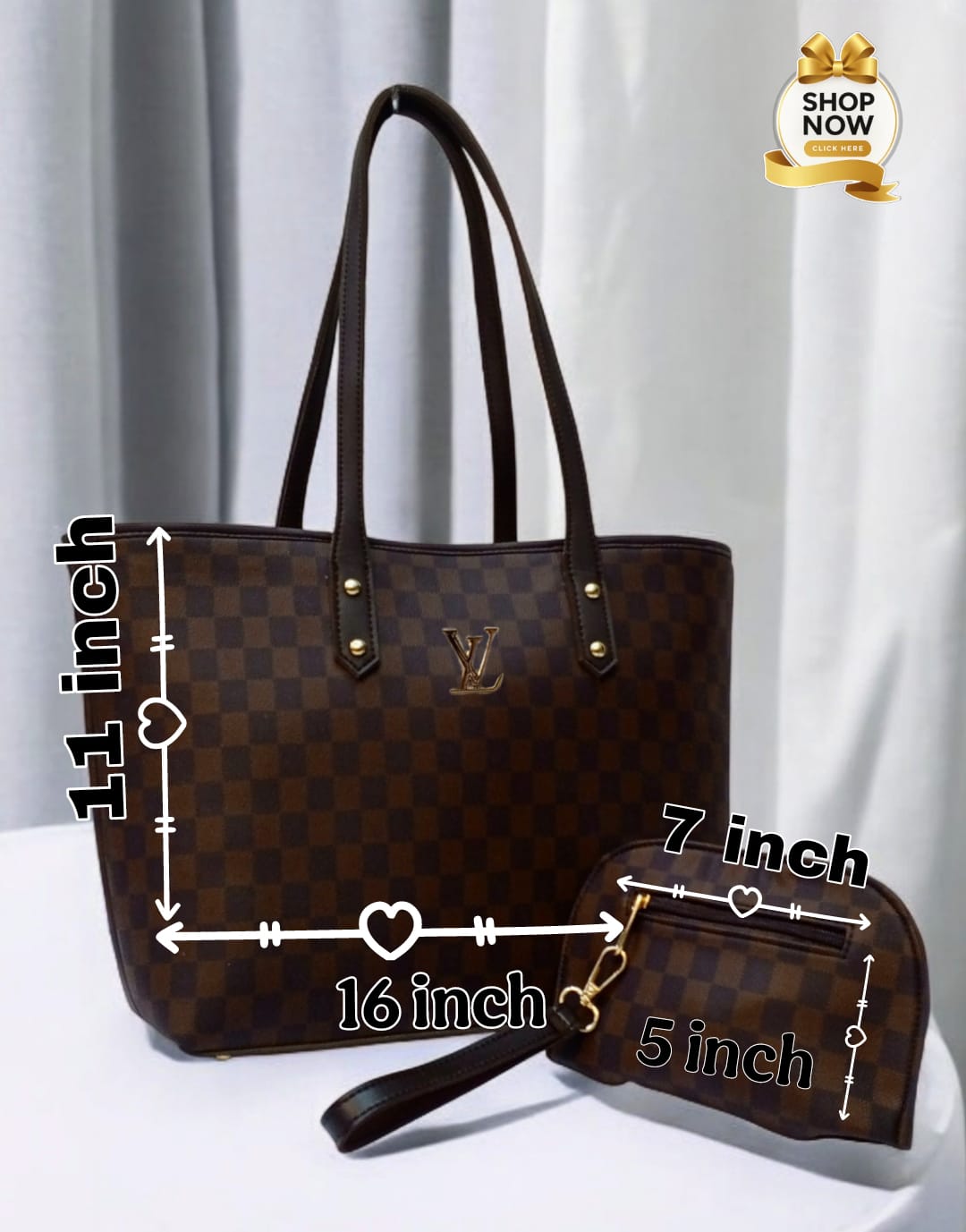 Tote Bag Lv 2 Pc
