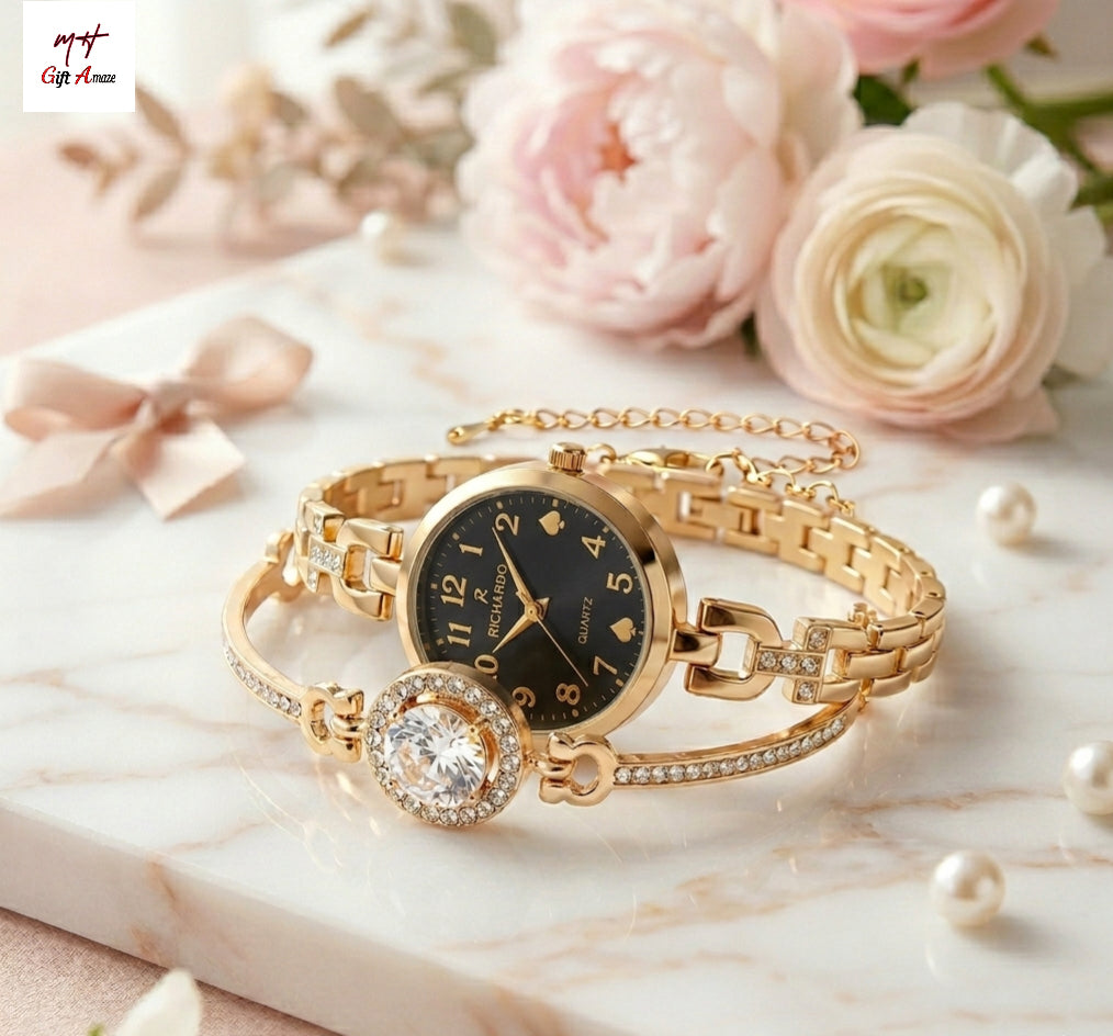 Richardo ladies Jewellery watch + bracelet
