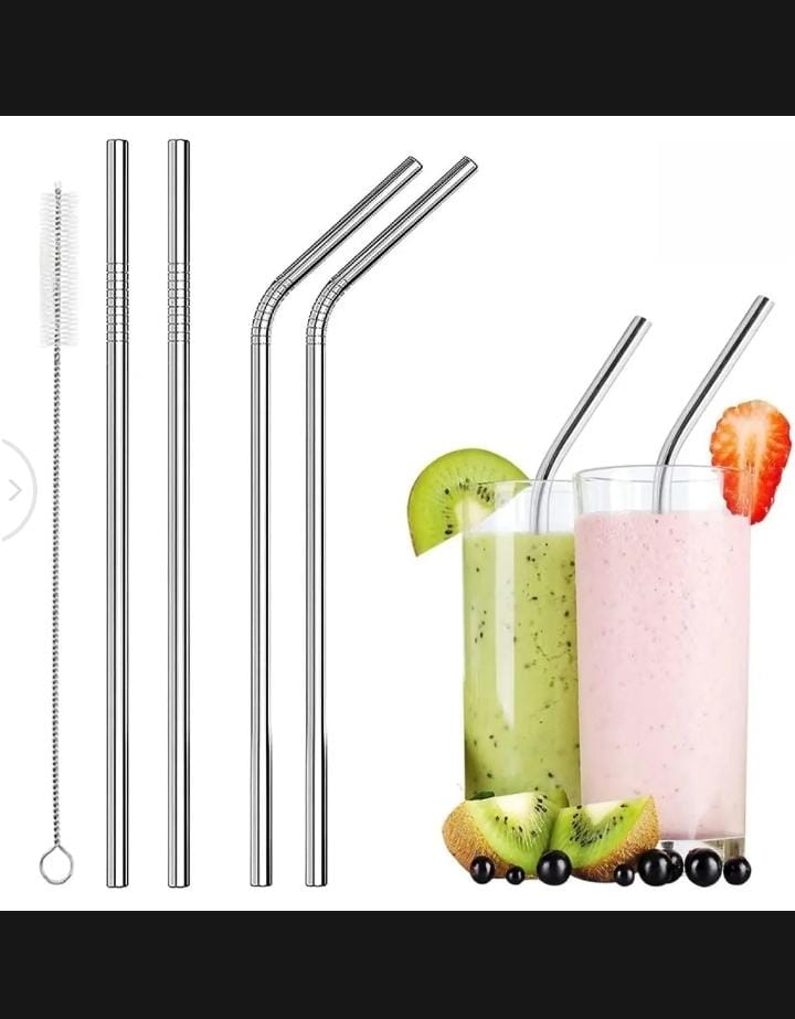 Reusable Stainless Steel Metal Straws