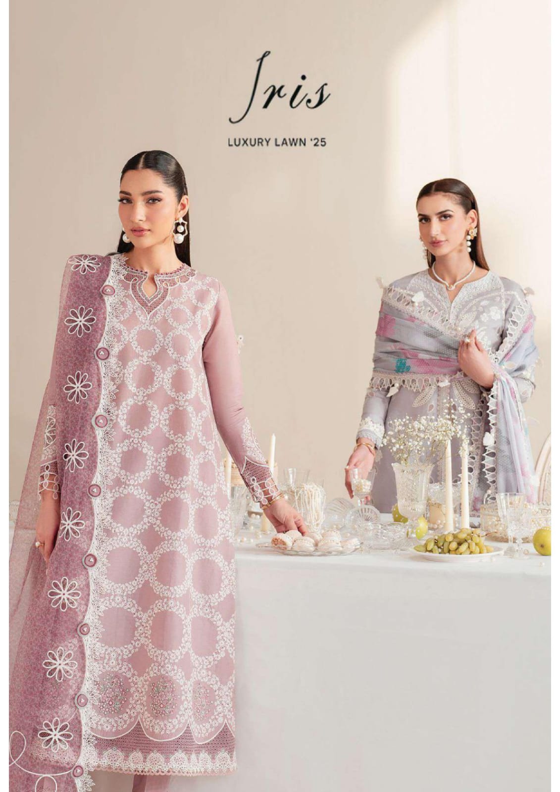 Jazmin presents Iris Embroidered Luxury Eid Lawn
