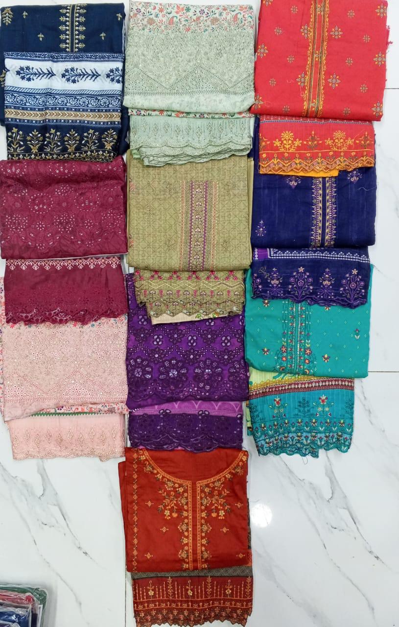 Embroidery Shirt Embroidered Cutwork Dupatta