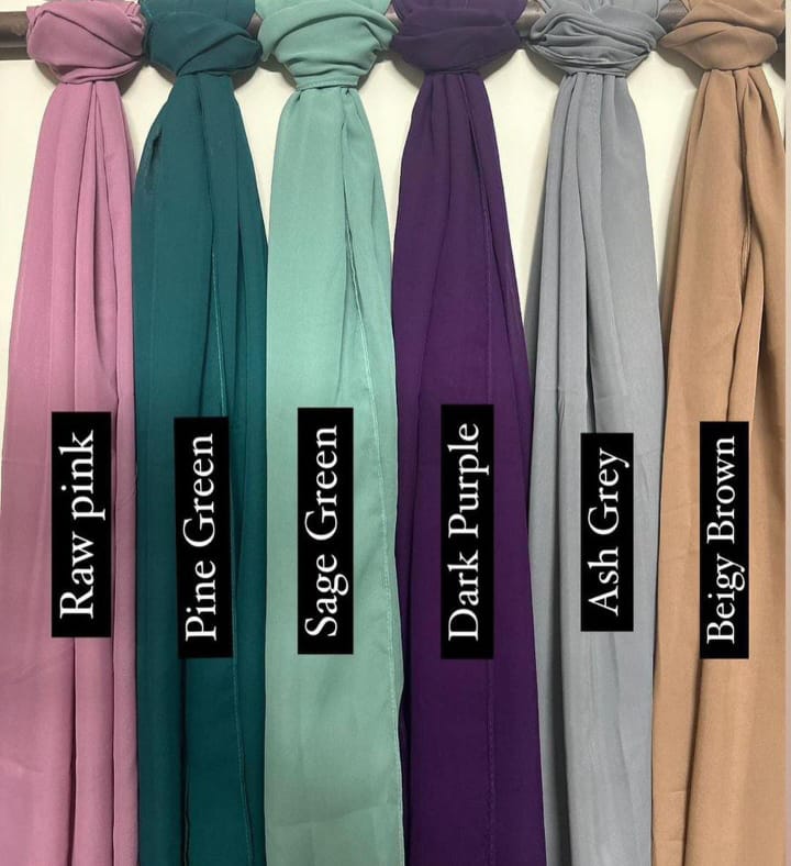 Chaina Georgette hijab