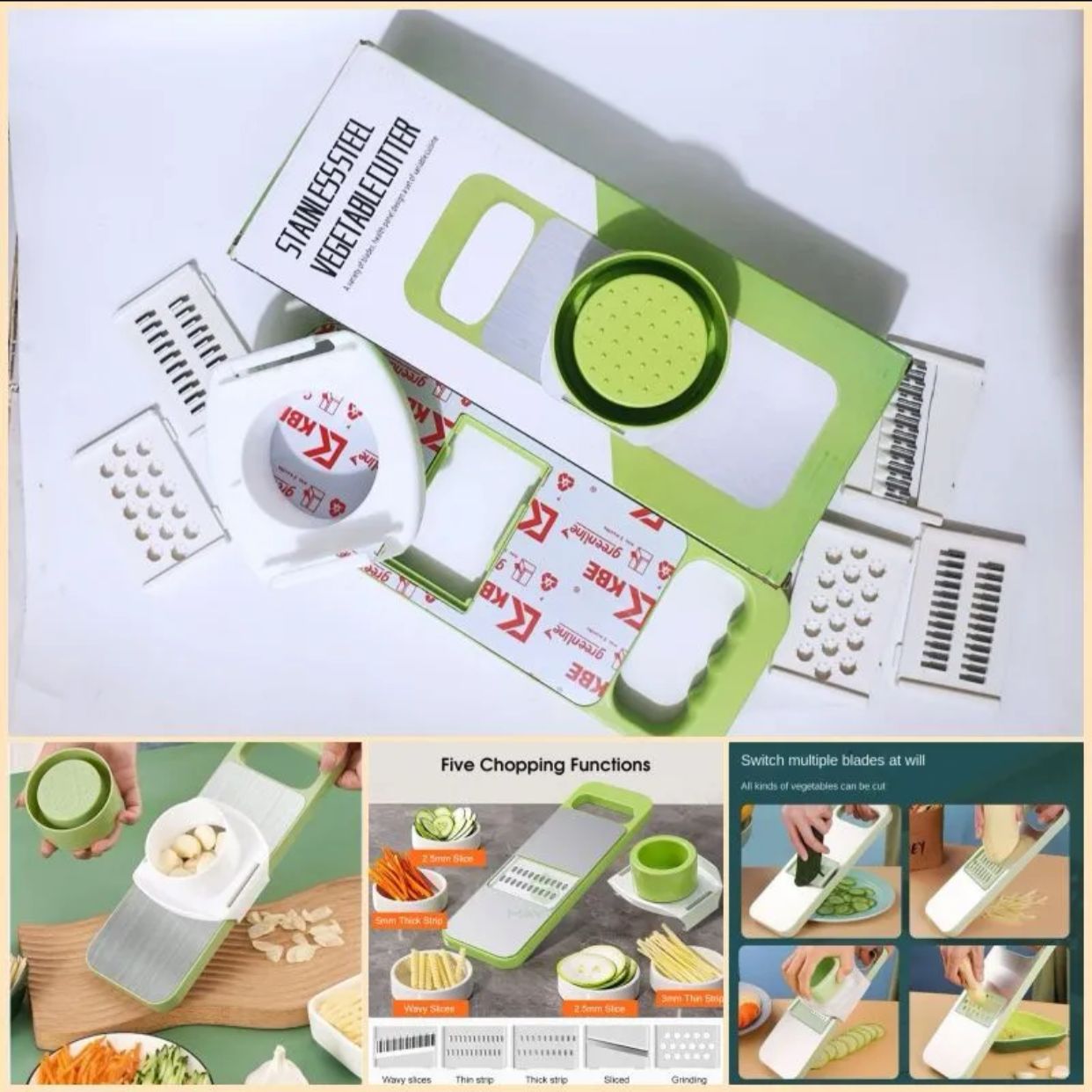 Multifunctional Vegetable Cutter