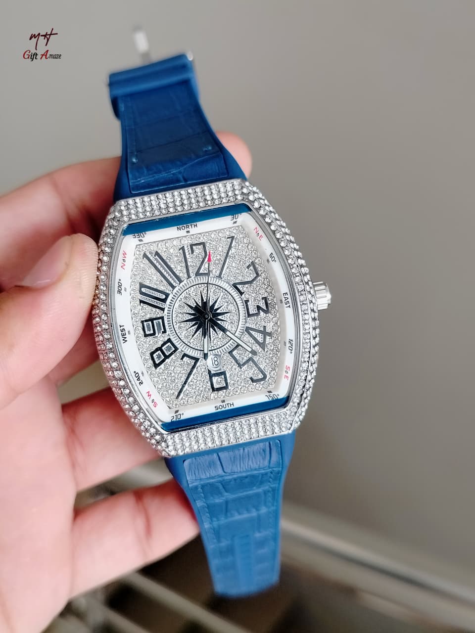 Franc Muller Full Stone Watch