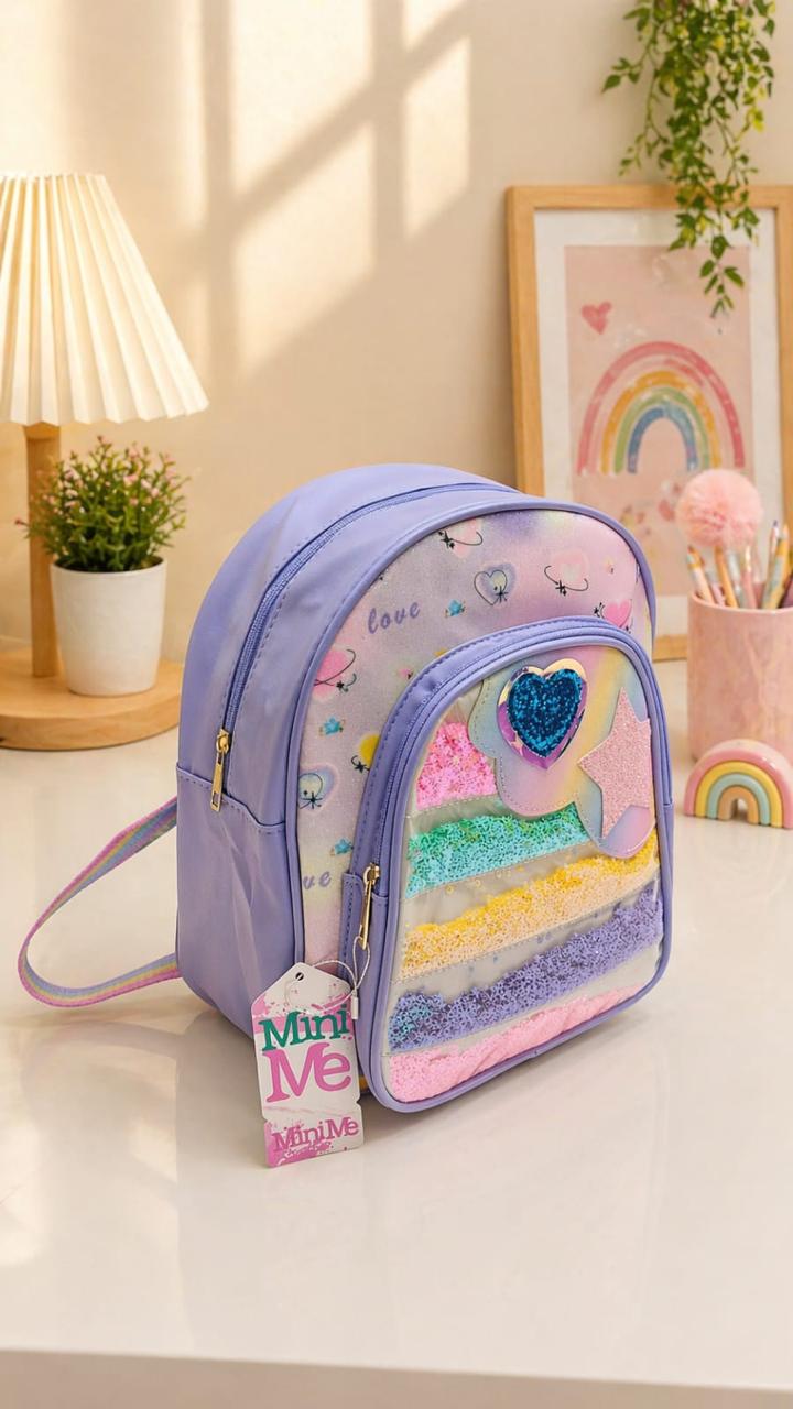 FASHION BACKPACK FRONT JELLY LOOK Kidz's Imported BackPack