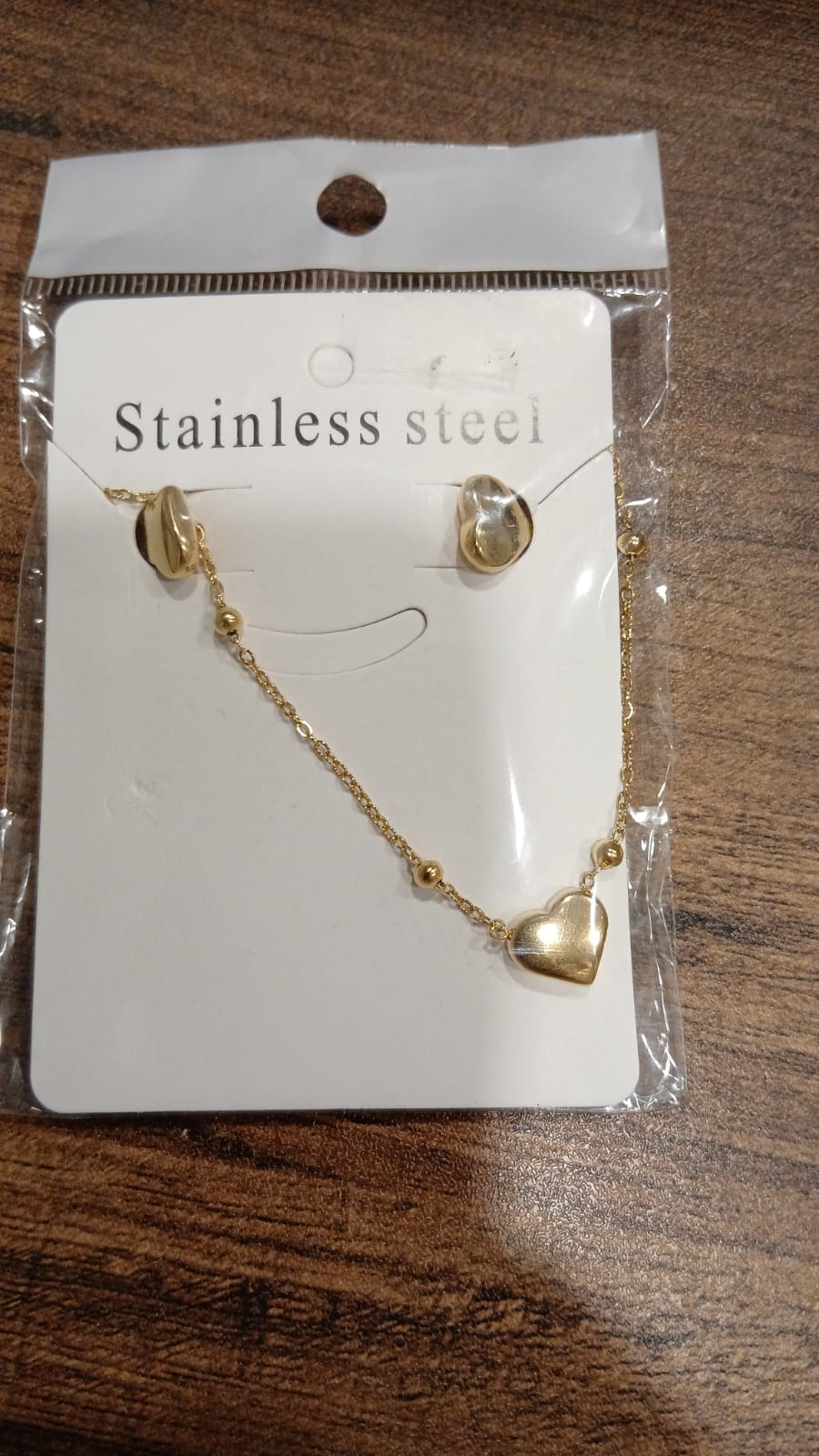 Stainless Steel Locket Set