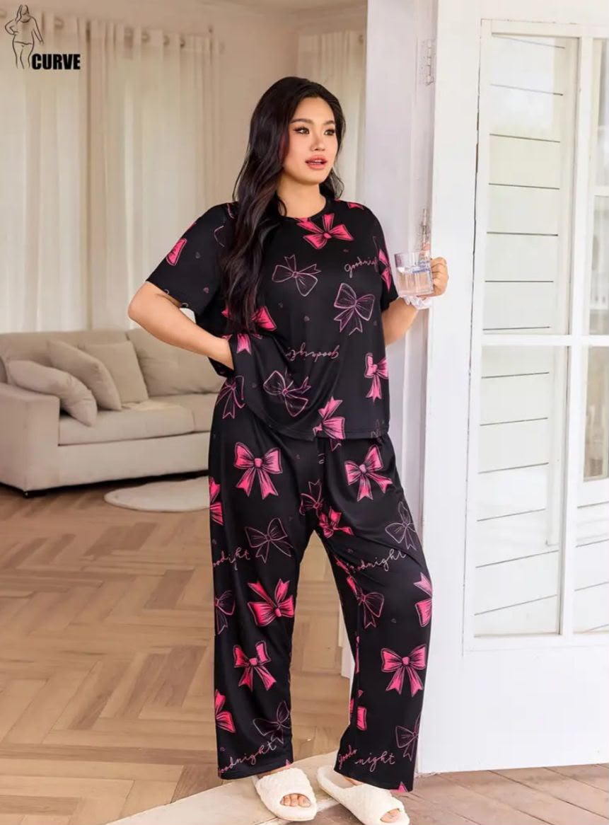 Printed Night Suit