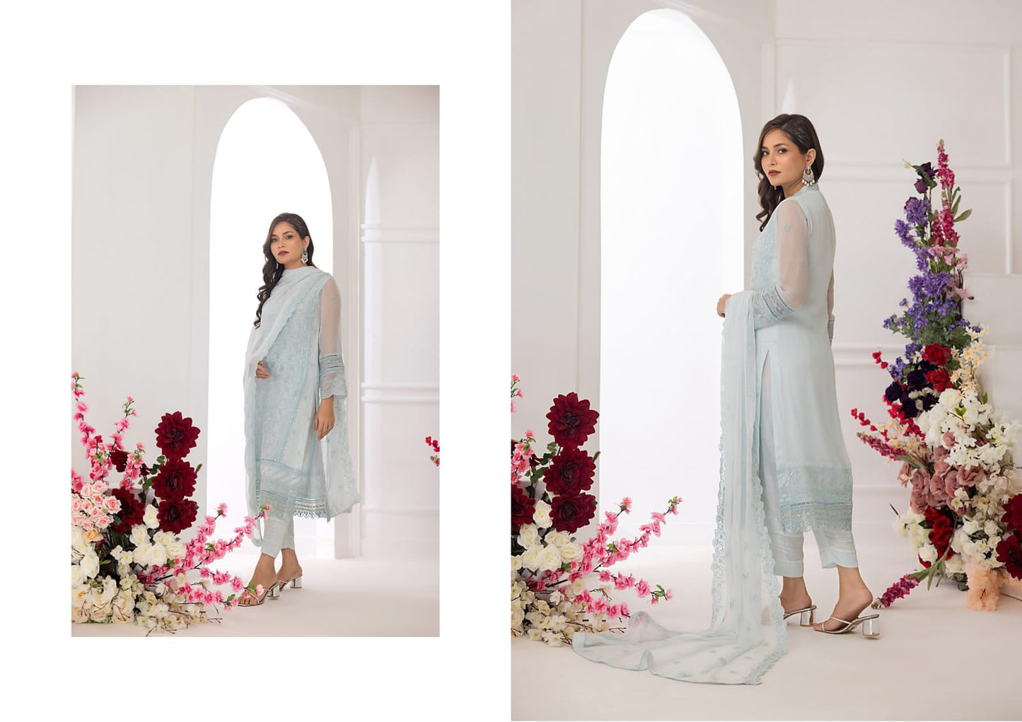 Bahar Ready to Wear Festive Stitched Chiffon