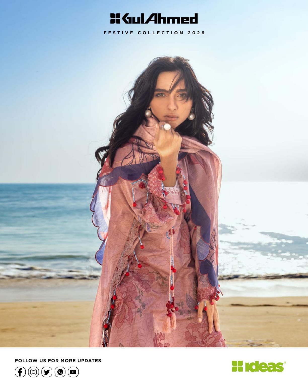 GUL AHMED LAWN 2026 KHAAB LUXURY