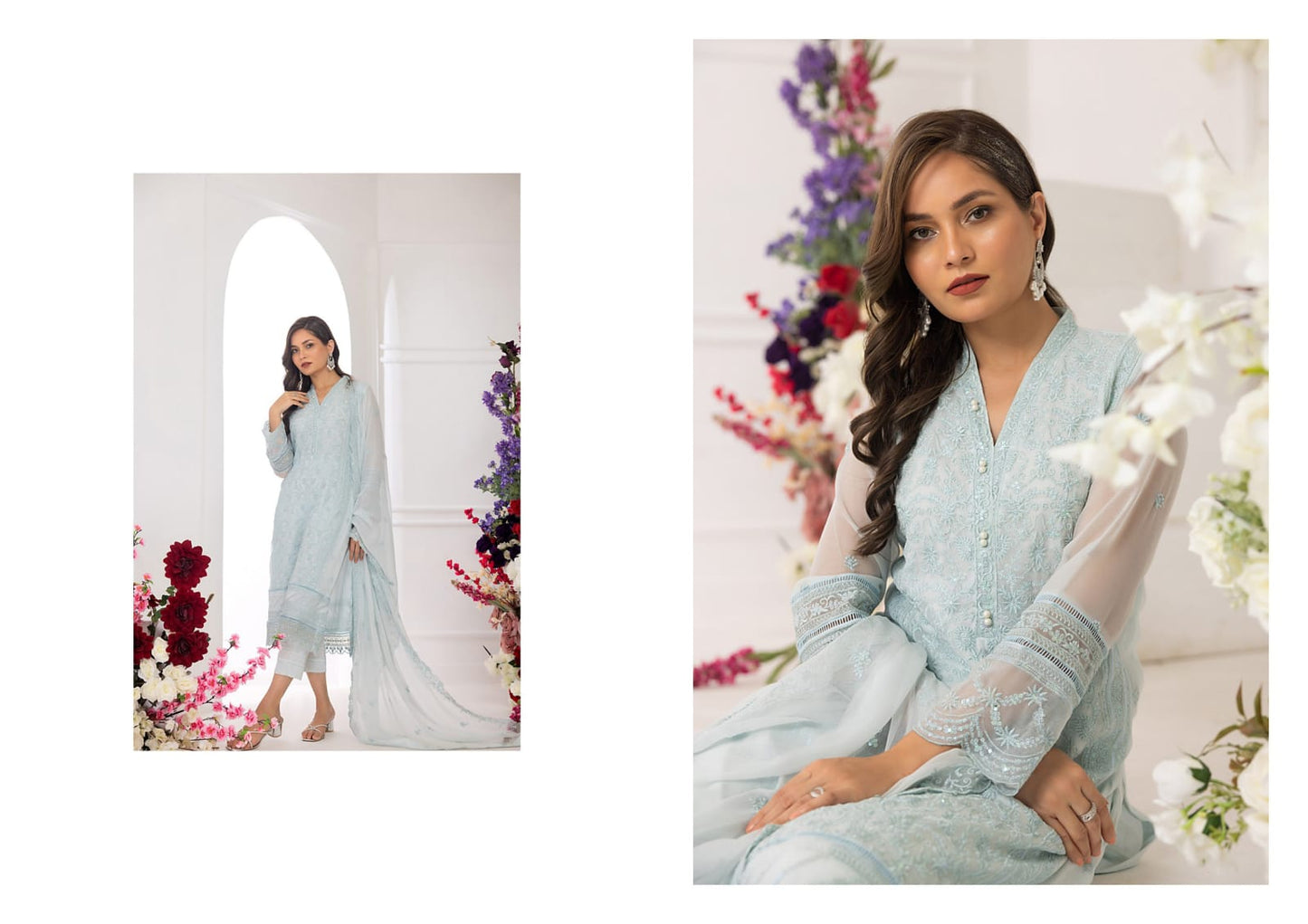 Bahar Ready to Wear Festive Stitched Chiffon